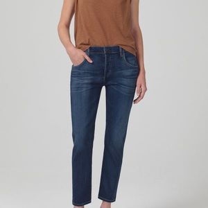 CITIZENS OF Humanity Emerson slim boyfriend size 30 mid rise 27”